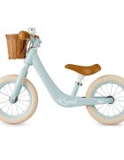 KINDERKRAFT Bicicleta de echilibru Rapid 2 Blue Breeze cadru din aliaj de magneziu scaun reglabil clopotel si cos pentru jucarii