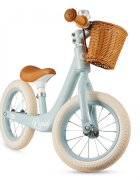 KINDERKRAFT Bicicleta de echilibru Rapid 2 Blue Breeze cadru din aliaj de magneziu scaun reglabil clopotel si cos pentru jucarii