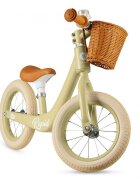 KINDERKRAFT Bicicleta de echilibru Rapid 2 Green cadru din aliaj de magneziu scaun reglabil clopotel si cos pentru jucarii