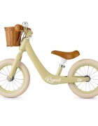 KINDERKRAFT Bicicleta de echilibru Rapid 2 Green cadru din aliaj de magneziu scaun reglabil clopotel si cos pentru jucarii