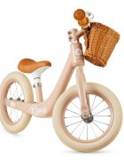 KINDERKRAFT Bicicleta de echilibru Rapid 2 Pink cadru din aliaj de magneziu scaun reglabil clopotel si cos pentru jucarii