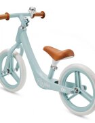 KINDERKRAFT Bicicleta fara pedale Fly Plus Baby Blue cu scaun reglabil pe inaltime cadru usor din magneziu roti din spuma Eva sarcina maxima 35 kg