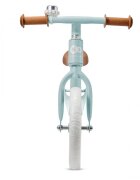 KINDERKRAFT Bicicleta fara pedale Fly Plus Baby Blue cu scaun reglabil pe inaltime cadru usor din magneziu roti din spuma Eva sarcina maxima 35 kg
