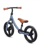 KINDERKRAFT Bicicleta pentru copii copii 2Way Next Blue Sky 10 inch scaun reglabil de la 31-39 cm roti spuma EVA ghidon reglabil pentru copii de la 2 ani pana la 35 kg unghi de viraj limitat