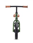 KINDERKRAFT Bicicleta pentru copii copii 2Way Next Light Green 10 inch scaun reglabil de la 31-39 cm roti spuma EVA ghidon reglabil pentru copii de la 2 ani pana la 35 kg unghi de viraj limitat