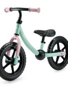 KINDERKRAFT Bicicleta pentru copii copii 2Way Next Offroad Candy Mint scaun reglabil de la 32-41 cm roti spuma EVA ghidon reglabil pentru copii de la 2 ani pana la 35 kg unghi de viraj limitat