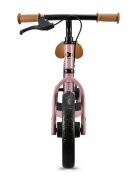 KINDERKRAFT Bicicleta pentru copii Space Dark Pink fara pedale cu suport picioare frana de mana greutate admisa 35 kg
