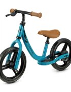 KINDERKRAFT Bicicleta pentru copii Space Deep Blue fara pedale cu suport picioare frana de mana greutate admisa 35 kg