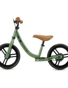 KINDERKRAFT Bicicleta pentru copii Space Light Green fara pedale cu suport picioare frana de mana greutate admisa 35 kg
