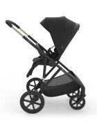 KINDERKRAFT Carucior 2 in 1 pentru copii Prime 3 Black suspensii suport reglabil pentru picioare greutate admisa 22 kg