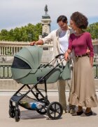 KINDERKRAFT Carucior 2 in 1 pentru copii Prime 3 Black suspensii suport reglabil pentru picioare greutate admisa 22 kg