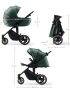 KINDERKRAFT Carucior 2 in 1 Prime 2 Dark Green
