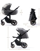 KINDERKRAFT Carucior 2 in 1 Prime 2 Shadow Grey