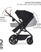 KINDERKRAFT Carucior 3 in 1 A-Tour black