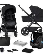 KINDERKRAFT Carucior 3 in 1 A-Tour black