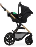 KINDERKRAFT Carucior 3 in 1 Moov 2 Pure Black