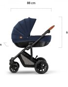 KINDERKRAFT Carucior 3 in 1 Prime Mink Pro Navy i-Size
