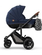 KINDERKRAFT Carucior 3 in 1 Prime Mink Pro Navy i-Size