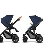KINDERKRAFT Carucior 3 in 1 Prime Mink Pro Navy i-Size