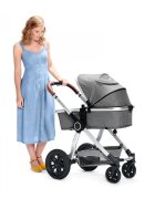 KINDERKRAFT Carucior 3 in 1 Veo grey