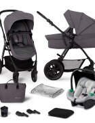 KINDERKRAFT Carucior multifunctional Kinderkaft XMoov 3 in 1 Dark Grey