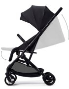 KINDERKRAFT Carucior pentru copii Indy 3 Coal Black cu spatar si suport pentru picioare reglabile cadru din aluminiu curea de transport greutate admisa 15 kg