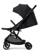 KINDERKRAFT Carucior pentru copii Indy 3 Coal Black cu spatar si suport pentru picioare reglabile cadru din aluminiu curea de transport greutate admisa 15 kg