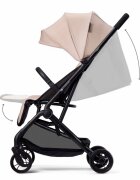 KINDERKRAFT Carucior pentru copii Indy 3 Misty Beige cu spatar si suport pentru picioare reglabile cadru din aluminiu curea de transport greutate admisa 15 kg