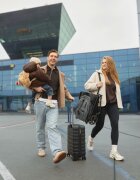 KINDERKRAFT Carucior pentru copii Nebo Platinum Grey cadru din aluminiu compact compatibil avion greutate admisa 22 kg include geanta de transport si curea de umar