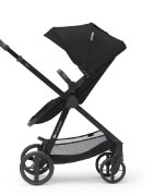 KINDERKRAFT Carucior pentru copii Newly Classic Black 4 in 1 cu suspensii cadru din aluminiu reversibil si accesorii incluse
