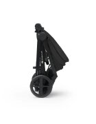 KINDERKRAFT Carucior pentru copii Newly Classic Black 4 in 1 cu suspensii cadru din aluminiu reversibil si accesorii incluse
