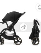 KINDERKRAFT Carucior pentru copii Trig 3 Onyx Black cu tava inclusa suspensii greutate admisa 22 kg