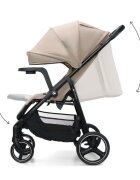 KINDERKRAFT Carucior pentru copii Trig 3 Stone Beige cu tava inclusa suspensii greutate admisa 22 kg