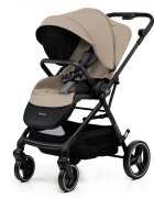 KINDERKRAFT Carucior pentru copii Yoxi Sand Beige 2 in 1 suspensii spatar reglabil maner ajustabil accesorii