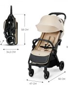KINDERKRAFT Carucior sport Apino 0-22 kg dune beige