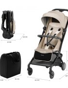 KINDERKRAFT Carucior sport Pilot 2 cu pliere compacta Soft Beige
