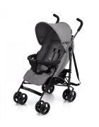KINDERKRAFT Carucior sport Tik tip umbrela stone grey spatar reglabil pozitie somn suport pentru picioare roti din spuma Eva greutate redusa 65 kg