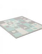 KINDERKRAFT Covoras de joaca Luno shapes puzzle 3D din spuma mint