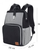KINDERKRAFT Geanta multifunctionala pentru mamici Molly black