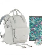 KINDERKRAFT Geanta multifunctionala pentru mamici Treasurepack grey