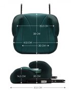 KINDERKRAFT Inaltator auto Boost i-size 135-150 cm green