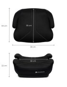 KINDERKRAFT Inaltator auto pentru copii I-Boost 2 Black I-Size 125-150 cm