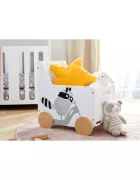 KINDERKRAFT Lada depozitare jucarii Racoon Alb