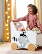 KINDERKRAFT Lada depozitare jucarii Racoon Alb