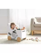 KINDERKRAFT Lada depozitare jucarii Racoon Alb
