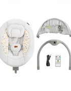 KINDERKRAFT Leagan electric Lumi 2 light grey