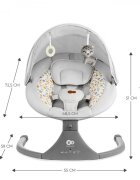 KINDERKRAFT Leagan electric Lumi 2 light grey