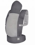 KINDERKRAFT Marsupiu Carrybee Grey cu 2 pozitii de purtare si greutate admisa 20 kg