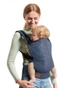 KINDERKRAFT Marsupiu ergonomic Nino pana la 20 kg confetti denim