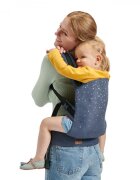 KINDERKRAFT Marsupiu ergonomic Nino pana la 20 kg confetti denim